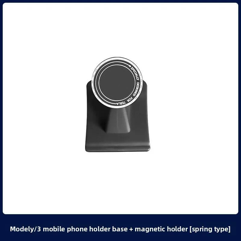 Car Sticker For Tesla Model 3 Y Juniper Highland 2018-2026 Smart Electric Phone Holder Seamless Magnetic Bracket Modification Ca