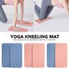 2 Pezzi Tappetino Fitness Esercizio Yoga Mini Morbido Antiscivolo Ausiliario Esercizio Fitness Pilates Tappetino Pieghevole Portatile Resistente al Sudore Tappetino Yoga