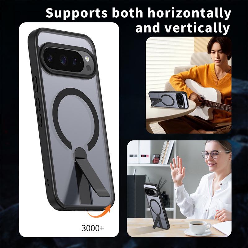 Magnetický obal na telefon pro Google PIXEL 9/9a/9pro/10/10 Pro XL - Průhledný
