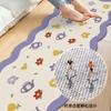 Ins Flowers Bedroom Carpet Small Fresh Bath Mats Soft Floor Rugs Home Entrance Toilet Bathroom Door Absorbent Non-Slip Foot Pad