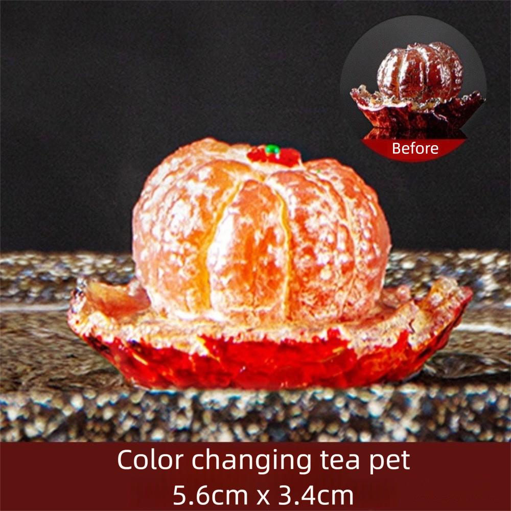 

Чайная церемония Китайский чайный питомец Меняющий цвет Чайный набор для игры Аксессуары Меняющий цвет Чайный питомец Подарок A