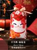 50Pcs 2026 Chinese Horse New Year Snowflake Crispy Candy Drawstring Nougat Bags Party Gift Packaging Supplies