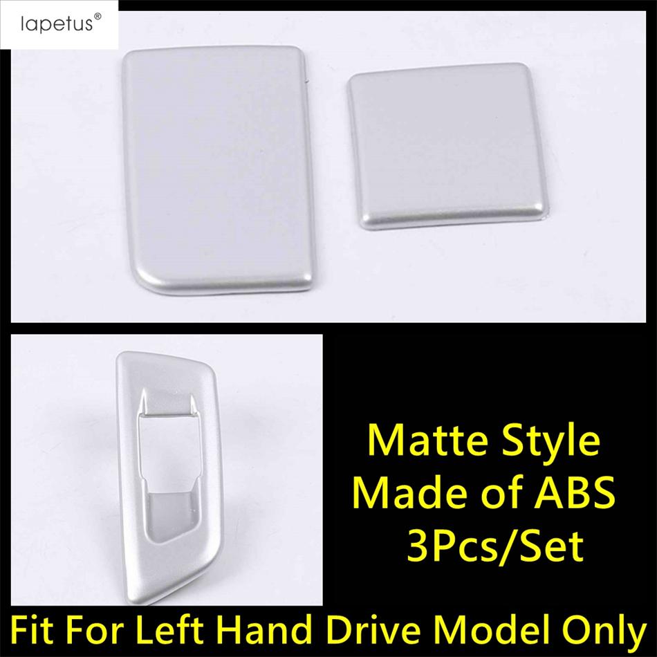 Rear Tail Gate Door Button / Glove Box Sequ Decoration Cover Trim For Skoda Kodiaq 2017 -  ABS Matte Accessories Interior