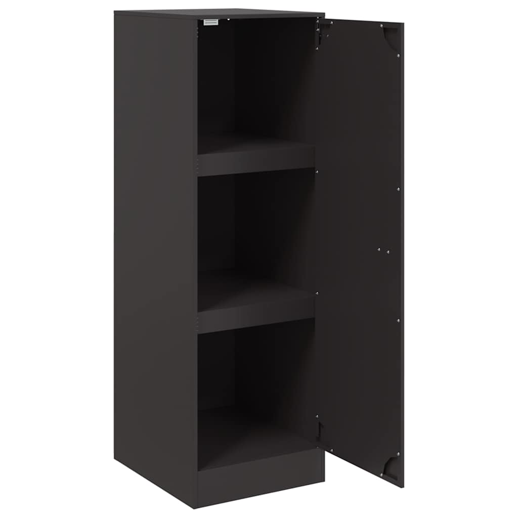 Sideboard Black 34.5 x 39 x 107 cm Steel