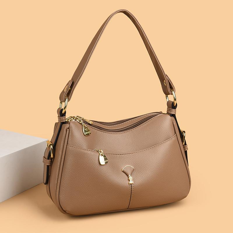 Fashion Single-shoulder Crossbody Bag, Simple and Trendy Mom Bag, Retro Small Square Bag