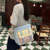 Beautiful Three Piece Cute Girl Backpack Set Large Capacity Backpack for Junior High School and College Students Traveling Bag