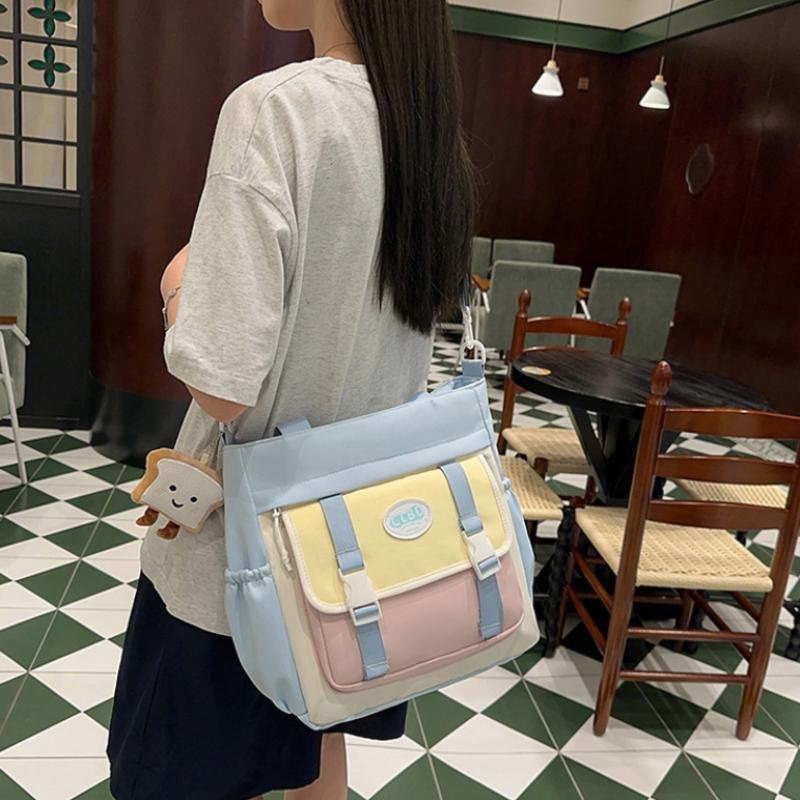 Beautiful Three Piece Cute Girl Backpack Set Large Capacity Backpack for Junior High School and College Students Traveling Bag