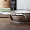 Endo Shoji Commercial Murano Induction Omelet Pan 36cm IH Compatible Stainless Steel AOM0505 18-8