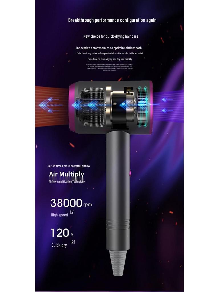 Haushalt Heiß & Kalt Haartrockner mit Konstanter Temperatur und Überhitzungsschutz - Ideal für Studentenwohnheime, Geschenke