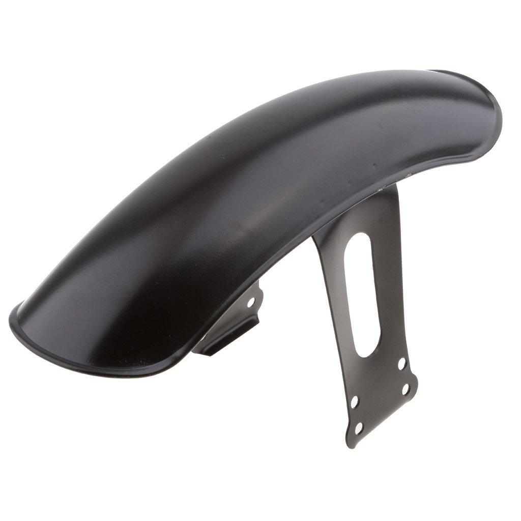 Karun Stainless Steel Front Fender/Mudguard for CG125 (Black)