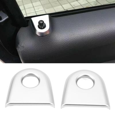2 stücke Türschloss Pin Abdeckung Matte Galvanisieren Schloss Trim Dekoration Für Mercedes-Benz Vito W447 2014 zu 2023 auto