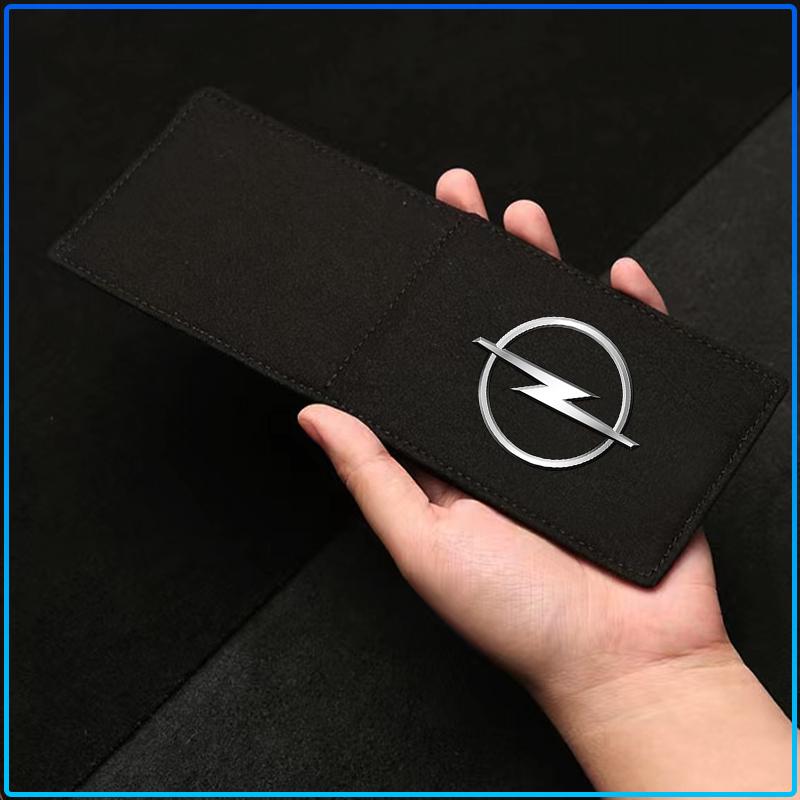 Portable Car Driver License Holder PU Leather Card Bag For Opel Astra H G Corsa Insignia Astra Antara Meriva Zafira Interior