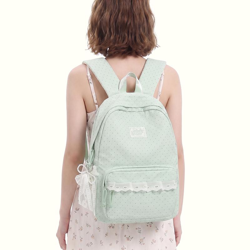 Zaino da Donna per Studente delle Scuole Medie e Superiori Cartella Scolastica