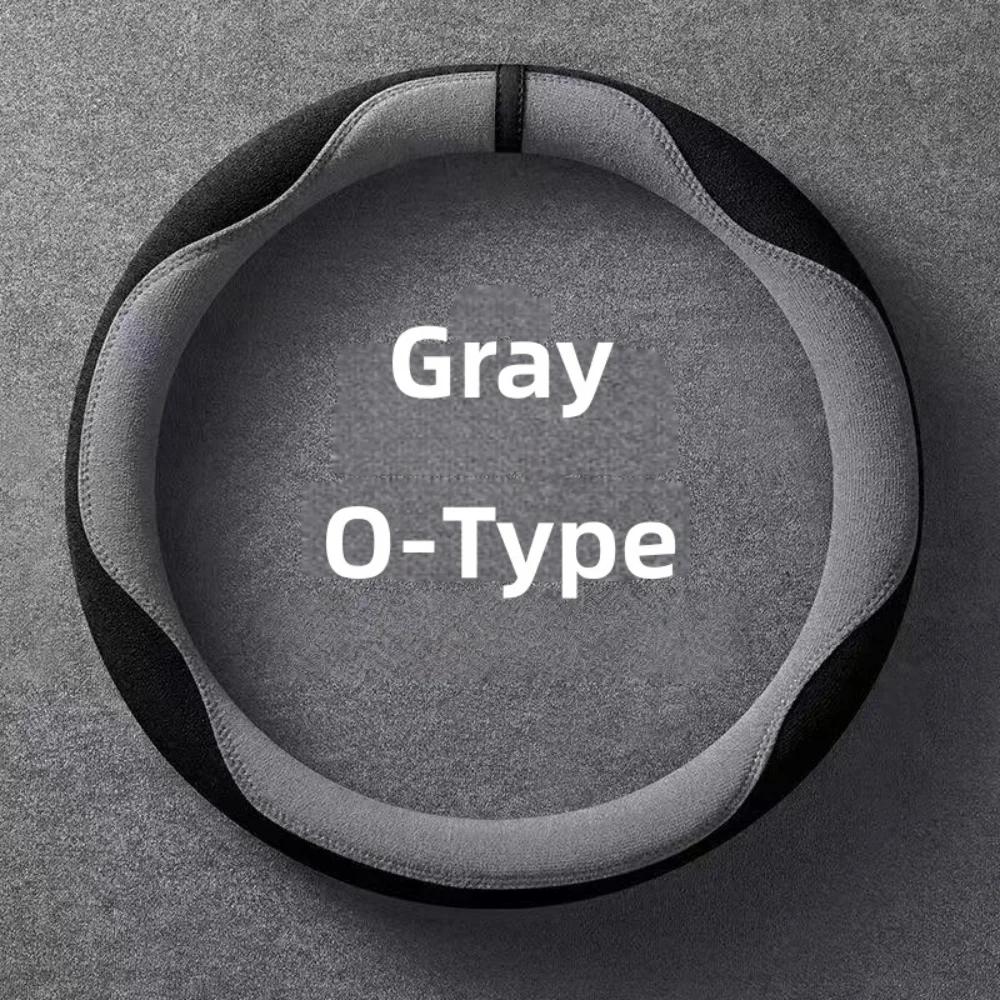 BFB1 Car Steering Wheel Cover for 37-38cm Luxurious Soft Texture Upgrade Cover Suitable for All Seasons Car Interior Accessories