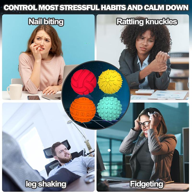 Silicone Magnetic Ball Sensory Toys Sensory Magnetic Suction Ball Stress Relieving Toys Relieve Anxiety Stress Relieving Ball