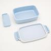 OSK mofusand Bento 500ml with Made in Dishwasher and Microwave Safe PL-1R Box, Dividers, Japan, Antibacterial,