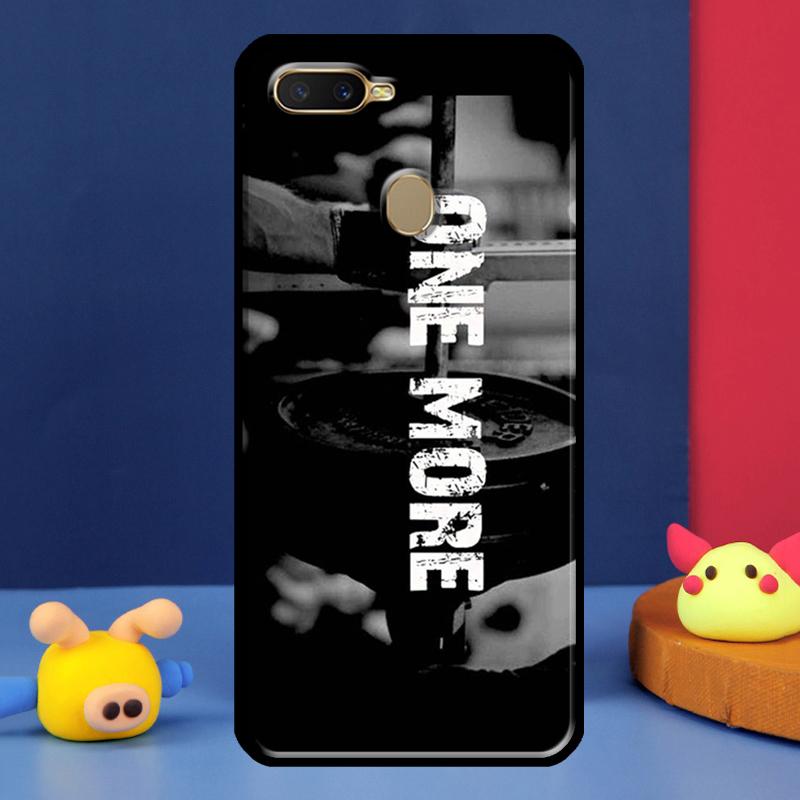 Bodybuilding Gym Fitness Case For Oppo A98 A78 A58 A15 A16 A17 A5 A9 A91 A52 A72 A76 A96 A74 A94 A54 S A57 A77 Cover