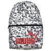 New PUMA Polyester Backpack Regular Unisex Black White 079948-12