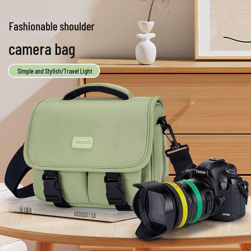 DSLR & Mirrorless Crossbody Camera Bag for Canon, Sony, Fujifilm, Polaroid