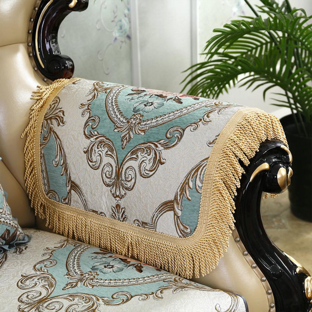 Vysoce kvalitní potah na luxusní pohovku v evropském stylu Four Seasons Universal Jacquard Slipcover Ochranný potah na ručník na křeslo