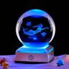 Mermaid Crystal Ball Music Box Night Light - Unique Gift for Birthdays & Holidays