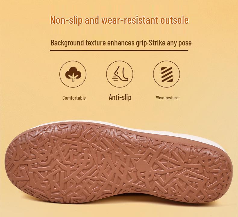 2025 Spring Soft-Soled Wedge Heel Mom Shoes: Thick-Soled, Flat Casual Boots for Height Increase