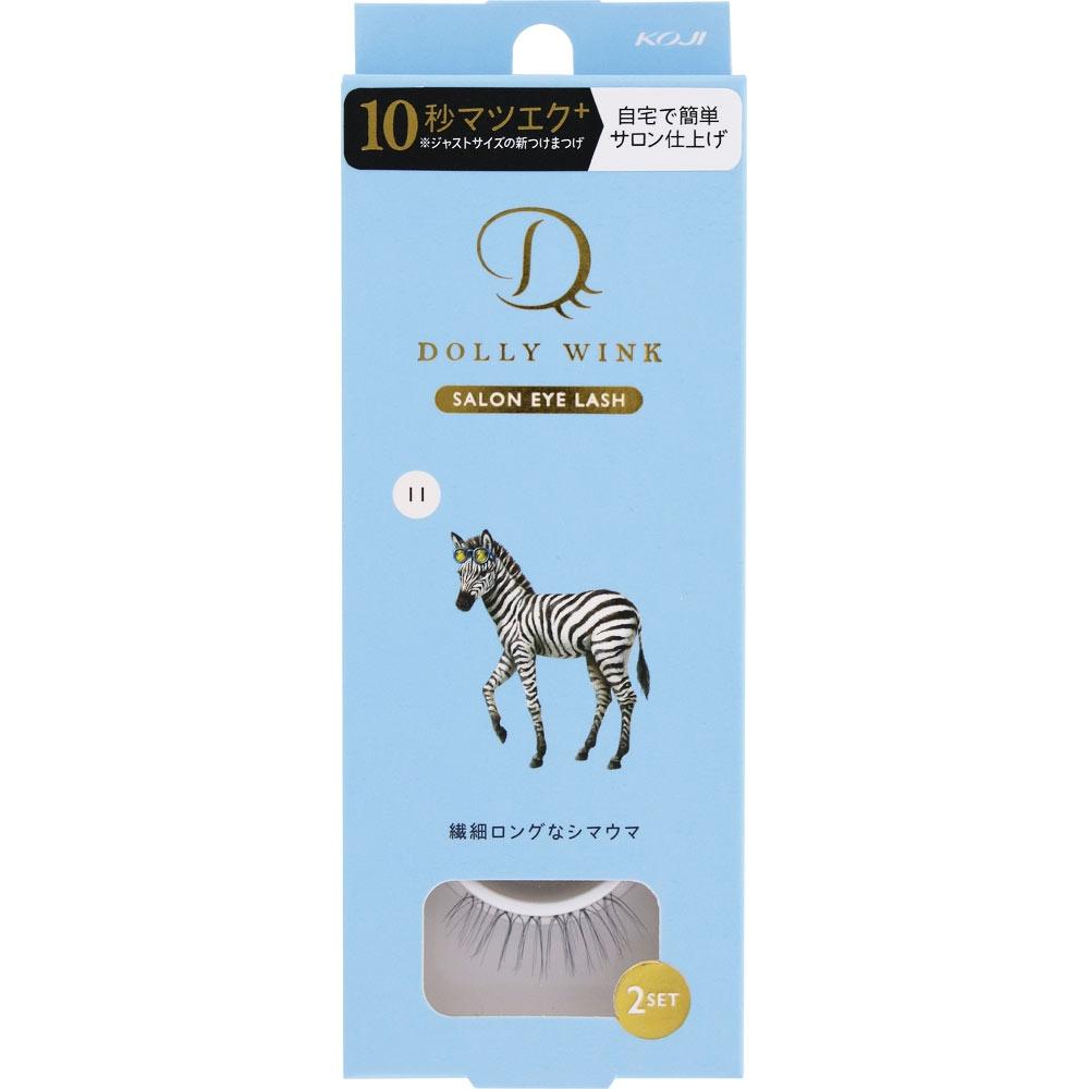 

Dory Wink Salon Eyelash 11 Нежные Длинные Зебра Koge Honpo