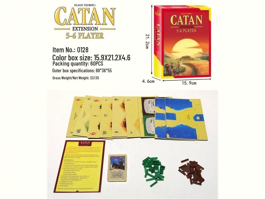 Английская версия настольной игры Колонизаторы: Полная серия развивающих игрушек для взрослых