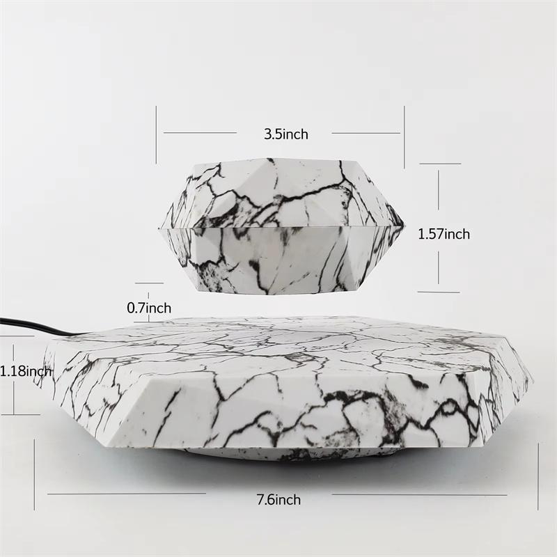 Magnetic Levitating Pot Amazing Plant Holder Floating Plant Pot for Office Home Decoration Mordern Ornaments Creative Gifts