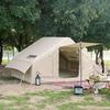 Inflatable Rainproof Camping Tent - Thickened Oxford Cabin with Portable Folding Design