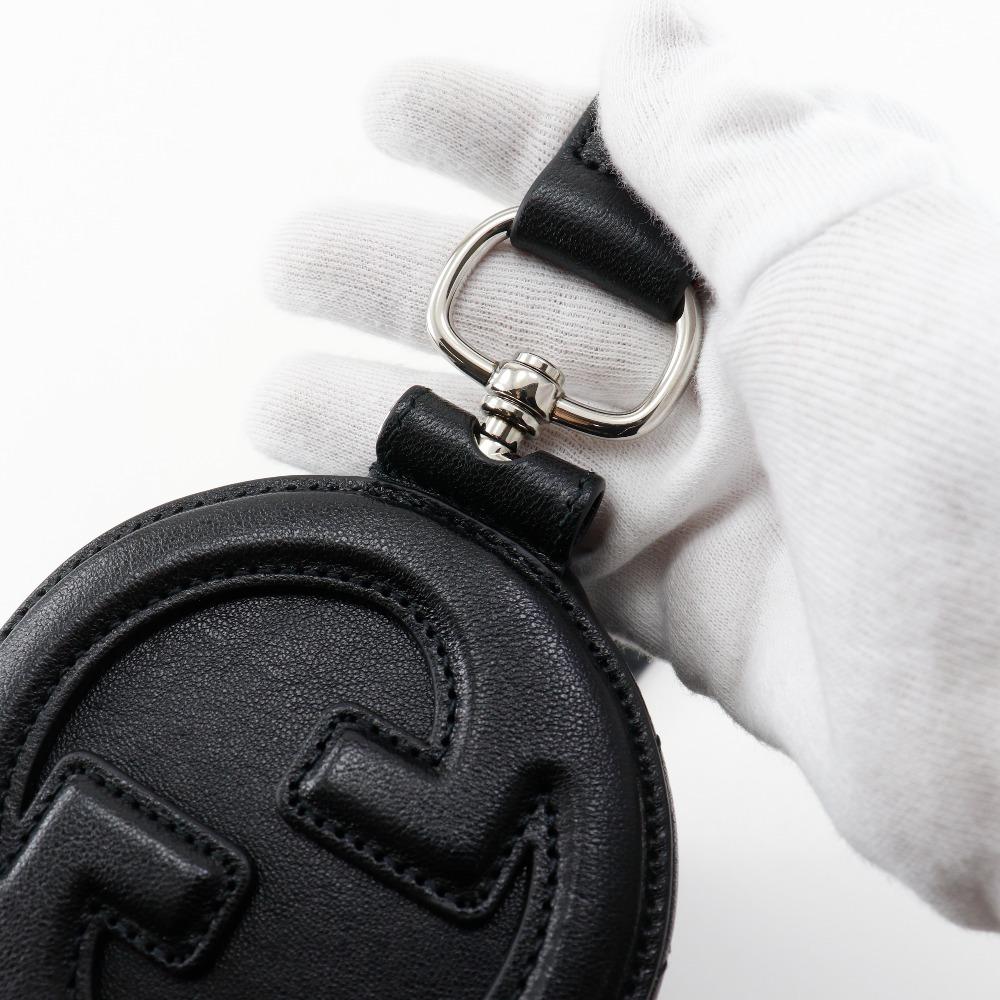 GUCCI Blondie Mini Shoulder Shoulder Bag 760170 black leather Women Used