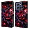 For Motorola Edge 60 Pro 5G Wallet Case Pattern Printing Stand Leather Flip Phone Cover