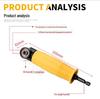 90-Degree Right Angle Drill and Screwdriver Extension Adapter