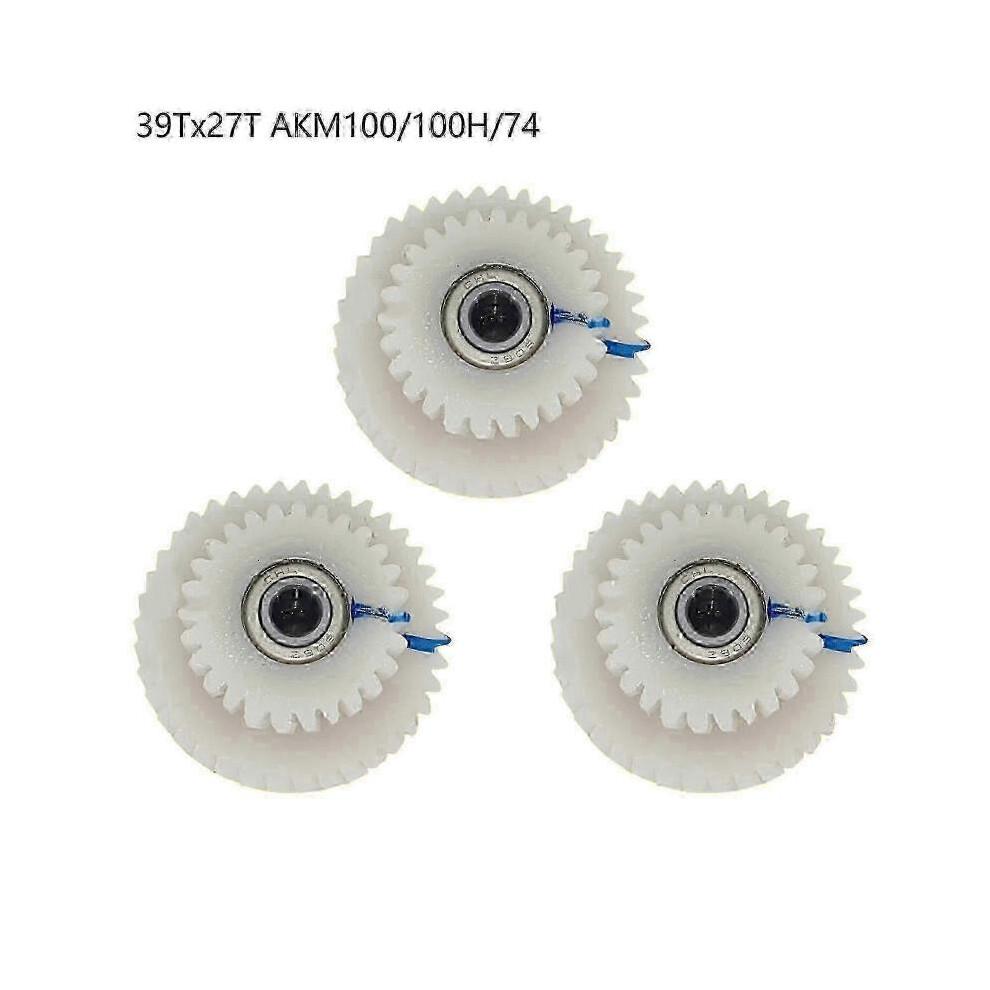 (C) Ebike AKM Gear Set for Q100 Motor AKM-100 36V 250W Gear Set for Replacement
