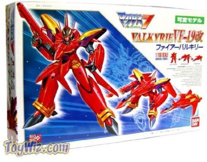 

BANDAI Kai Fire Valkyrie Macross 7 1/100 VF-19 No.1