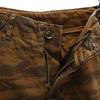 FULLCOUNT Camouflage Military Pants S Brown Ripstop Fabric Men's Used