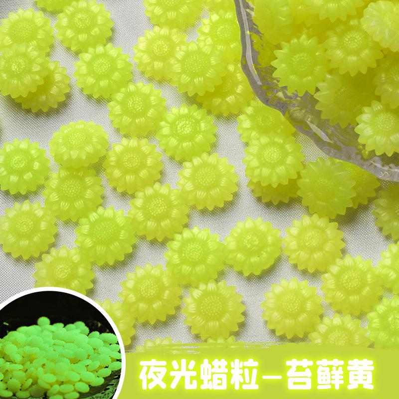 100Pcs/bag Sunflower Enamel Wax Particles Translucent Color DIY Invitation Envelope Seal Full Set of Wax Making Materials