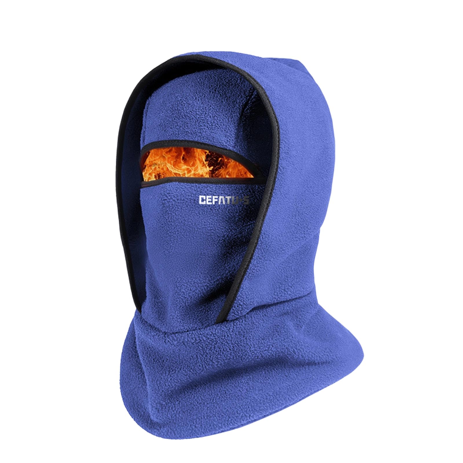 

Balaclava for Extremely for Skiing and One Size Fits All [DONGYE] Winter, Heat-Generating Material, Windproof, Cold-Resistant, Warm, Sub-Zero синий