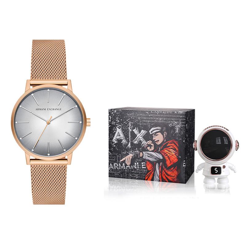 

ARMANI EXCHANGEAE Quartz Movement Gray Dial Women s Watch AX5617 Exclusive Gift Box