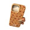 Full Screen of Small Cherries for Apple 15promax Mobile Phone Case for IPhone14 Brown 16pro Cartoon 13 Skin Texture
