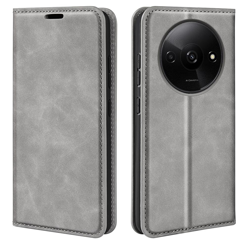 For Xiaomi Redmi A3/Poco C61 4G Phone Case Skin-Touch PU Leather Protective Cover
