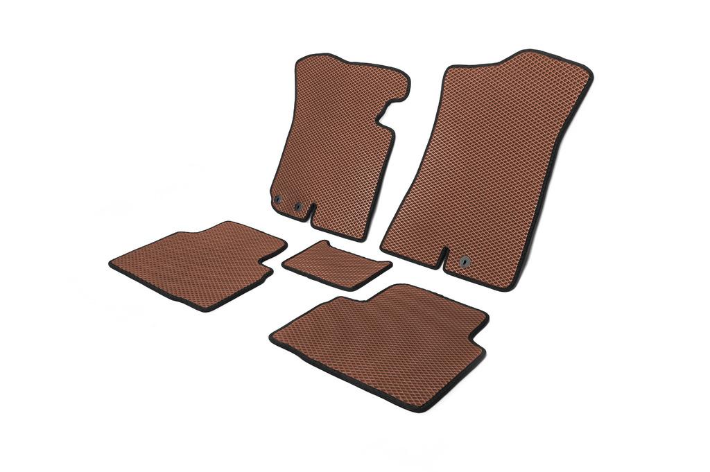 Floor Mats EVA V2 (Brown) for Kia Sportage 2010-2015