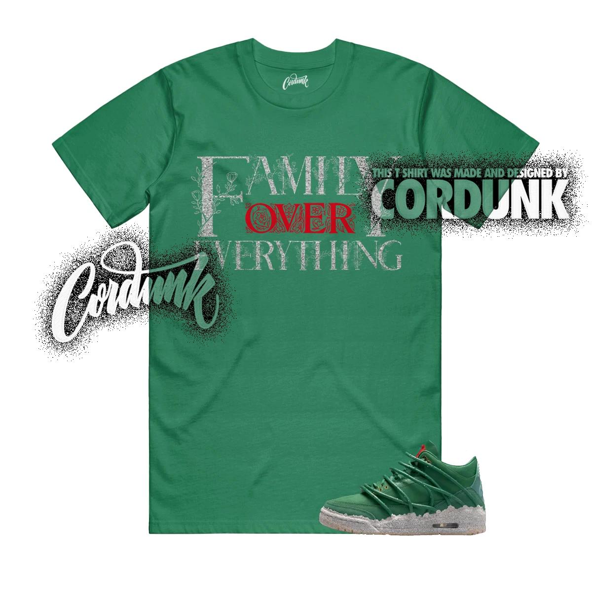 3 Concrete Rose Fir Green Red Cet Grey Teyana T Shirt Match FAM 100