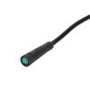 Universal 5 Pin Gauges Connector Cable For Electric Scooters Durability Plastic Construction Secure Signal Transfer