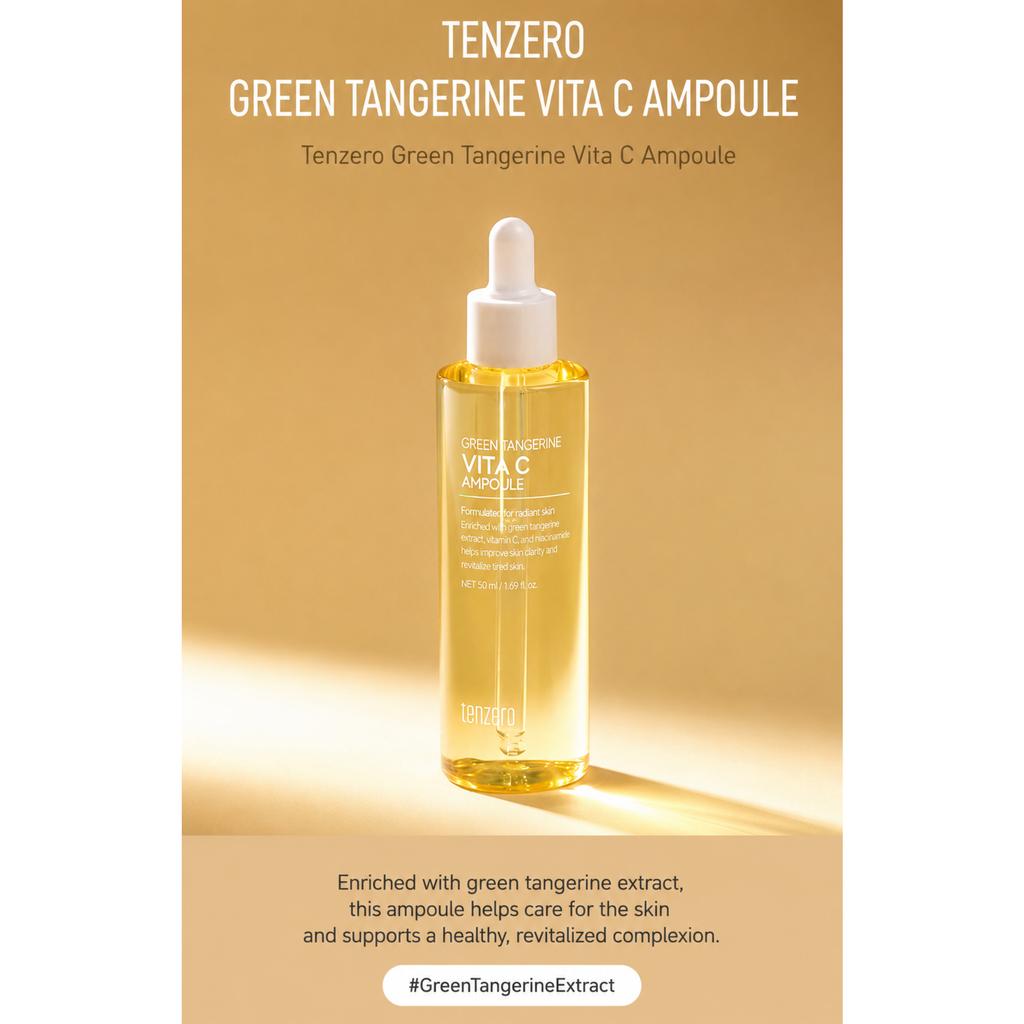 TENZERO Green Tangerine Vita C Ampoule Glow Booster 110ml
