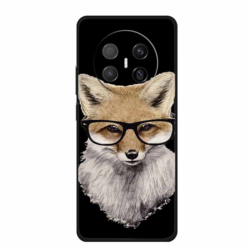 Black Silicone Case For Huawei Mate 70 Air 2025 Case Cartoon Cat Soft Back Cover For Huawei Mate 70 Air Phone Case Funda Coque