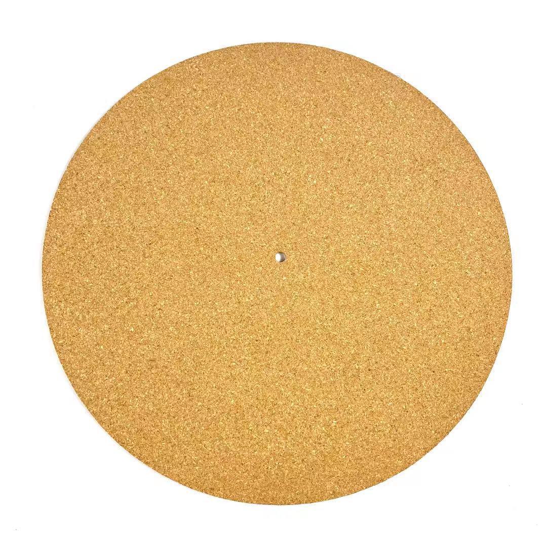 

Увігнутий антистатичний килимок із чорної пробки, що обертається, із логотипом для друку Φ297*3mm without groove