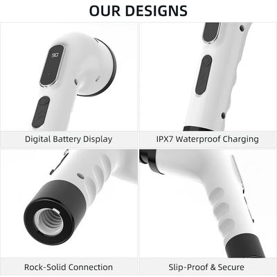 Viladepot 9-in-1 Electric Cleaning Brush Multifunctional Cordless Rotating Cleaning Brush Multiscene
