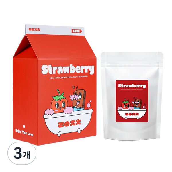 

Real Moist Bath Real Jelly со вкусом клубники, 150г, 3 шт.