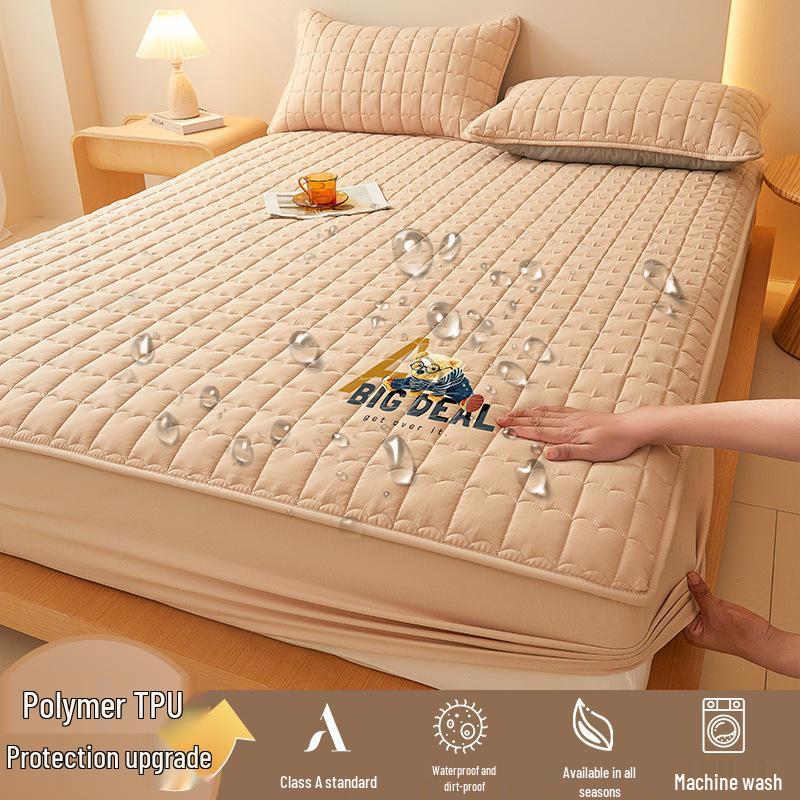 Quilted Waterproof Mattress Protector for Mother & Baby - 2025 New Style